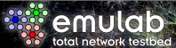 Emulab - total network testbed