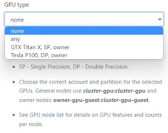 Open Ondemand GPU select Open Ondemand GPU select